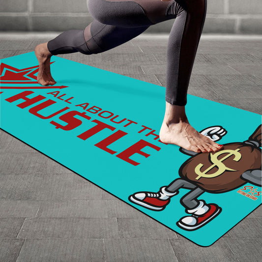 T.T.D (Ten Toes Down) Turquoise 4mm Rubber Yoga Mat