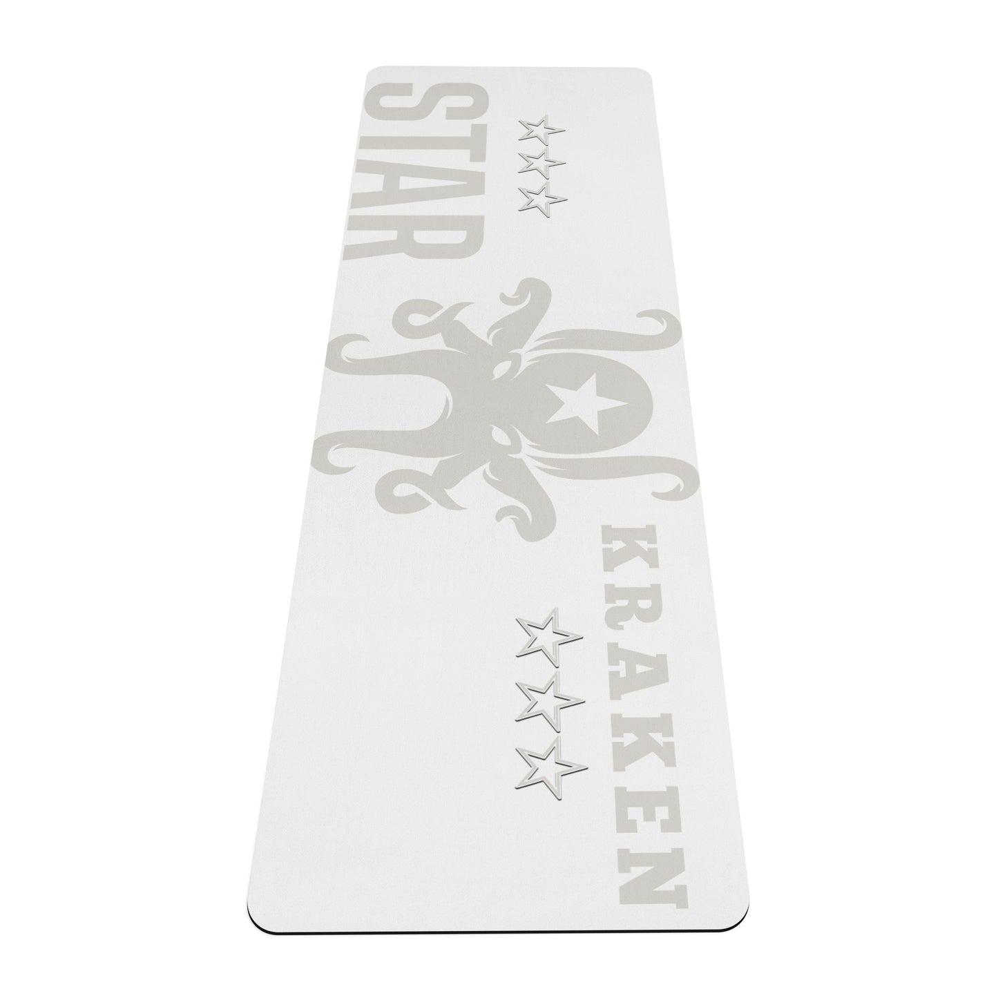 Star Kraken White 4mm Rubber Yoga Mat