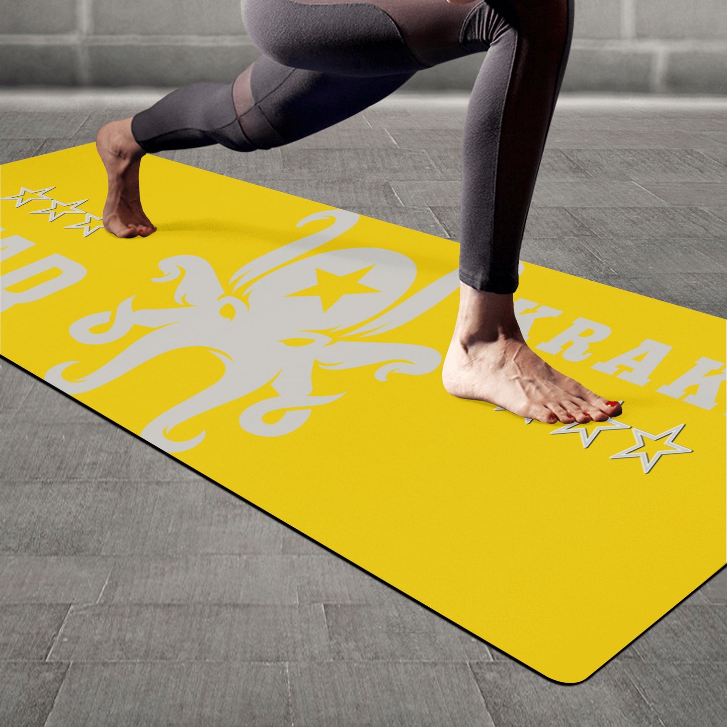 Star Kraken Gold 4mm Rubber Yoga Mat