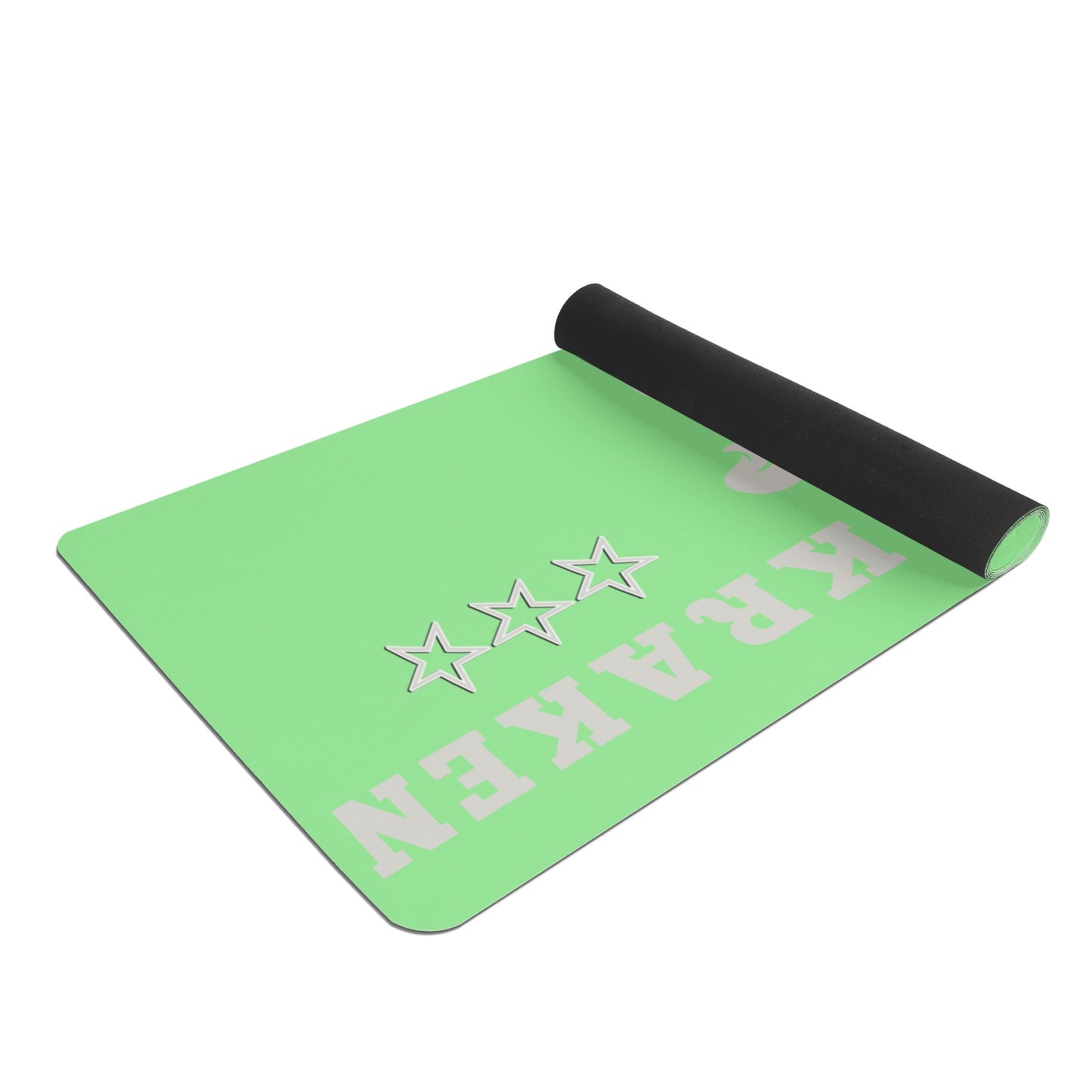 Star Kraken Mint Green 4mm Rubber Yoga Mat