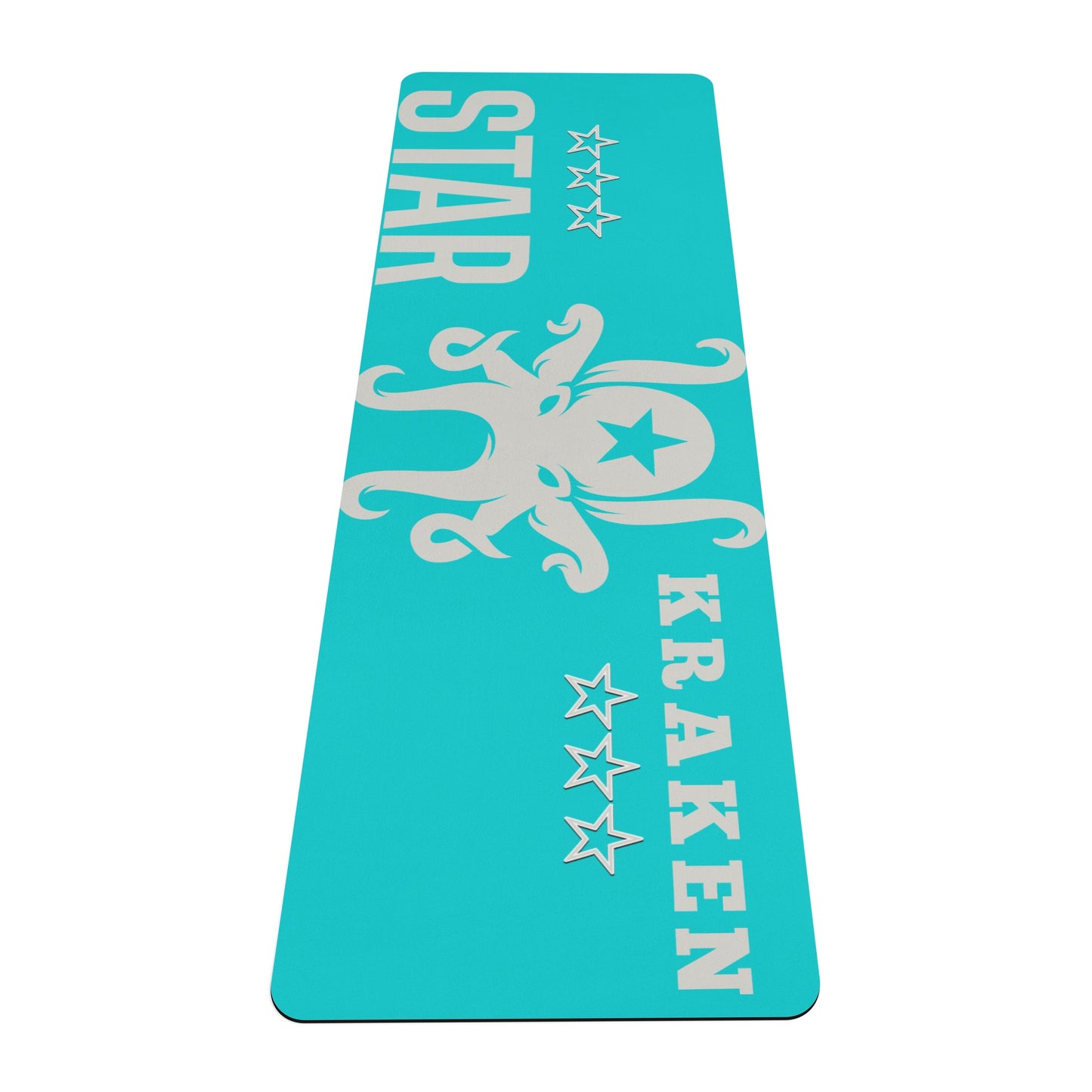 Star Kraken Turquoise 4mm Rubber Yoga Mat