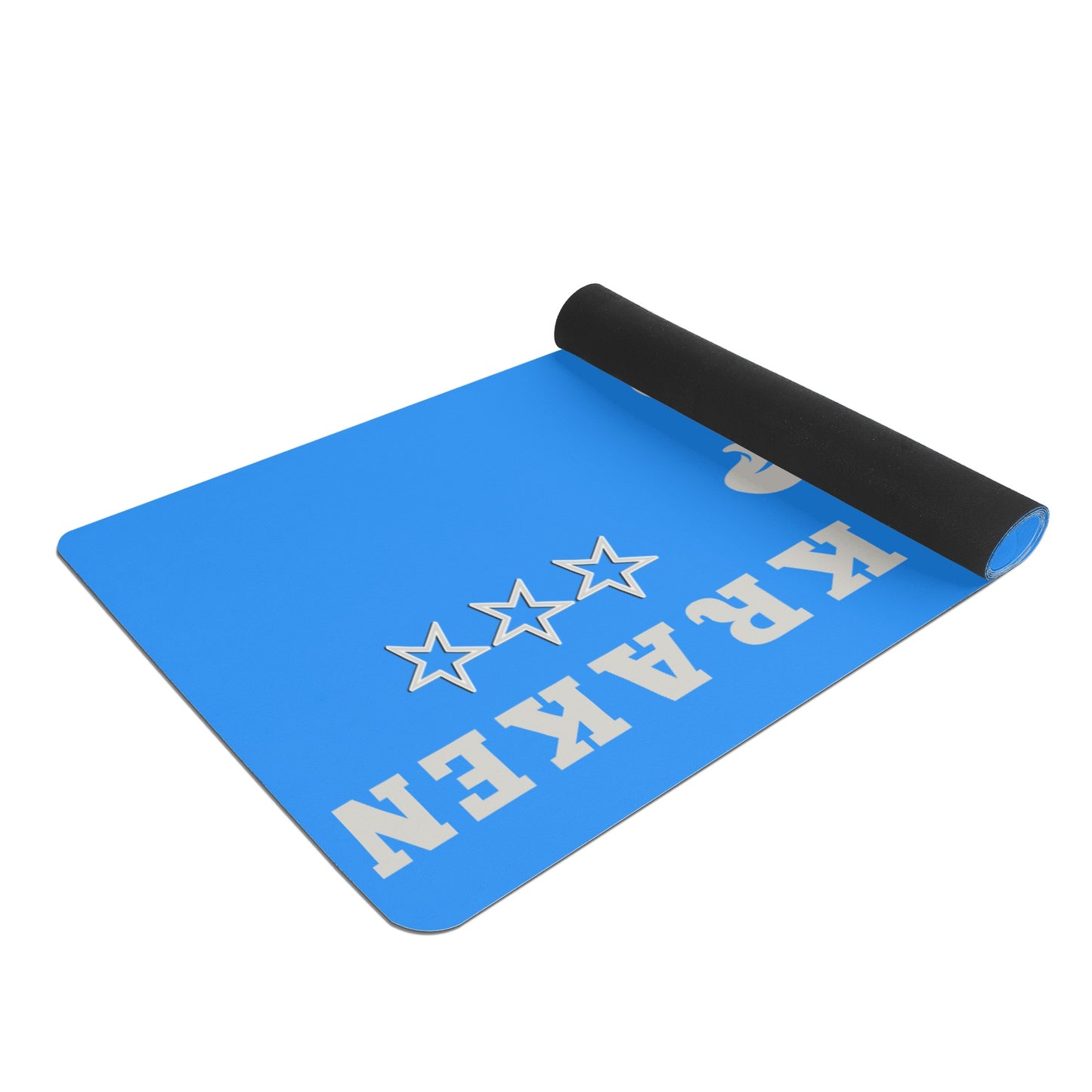 Star Kraken Blue 4mm Rubber Yoga Mat