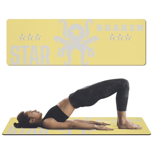 Star Kraken Tan 4mm Rubber Yoga Mat