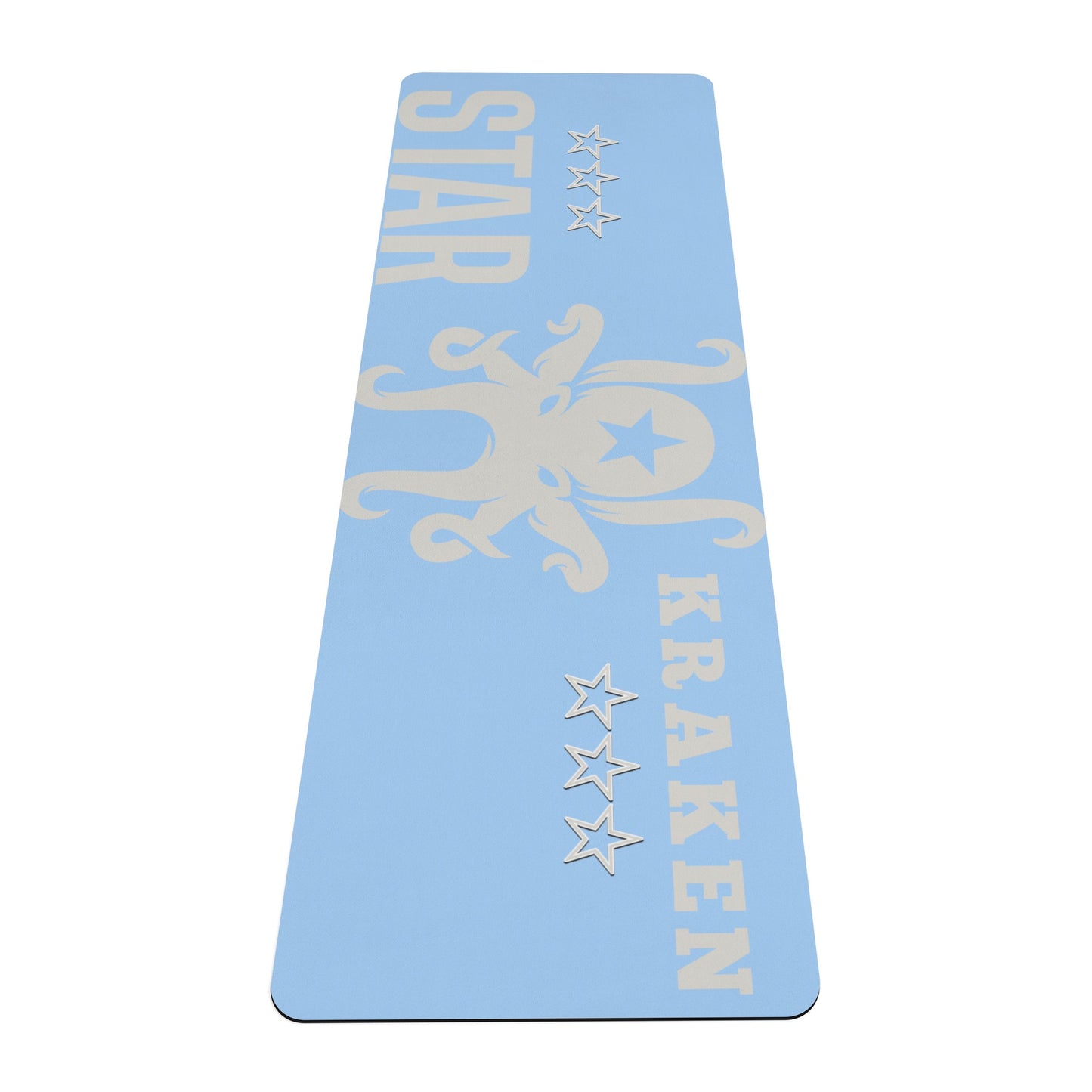 Star Kraken Sky Blue 4mm Rubber Yoga Mat