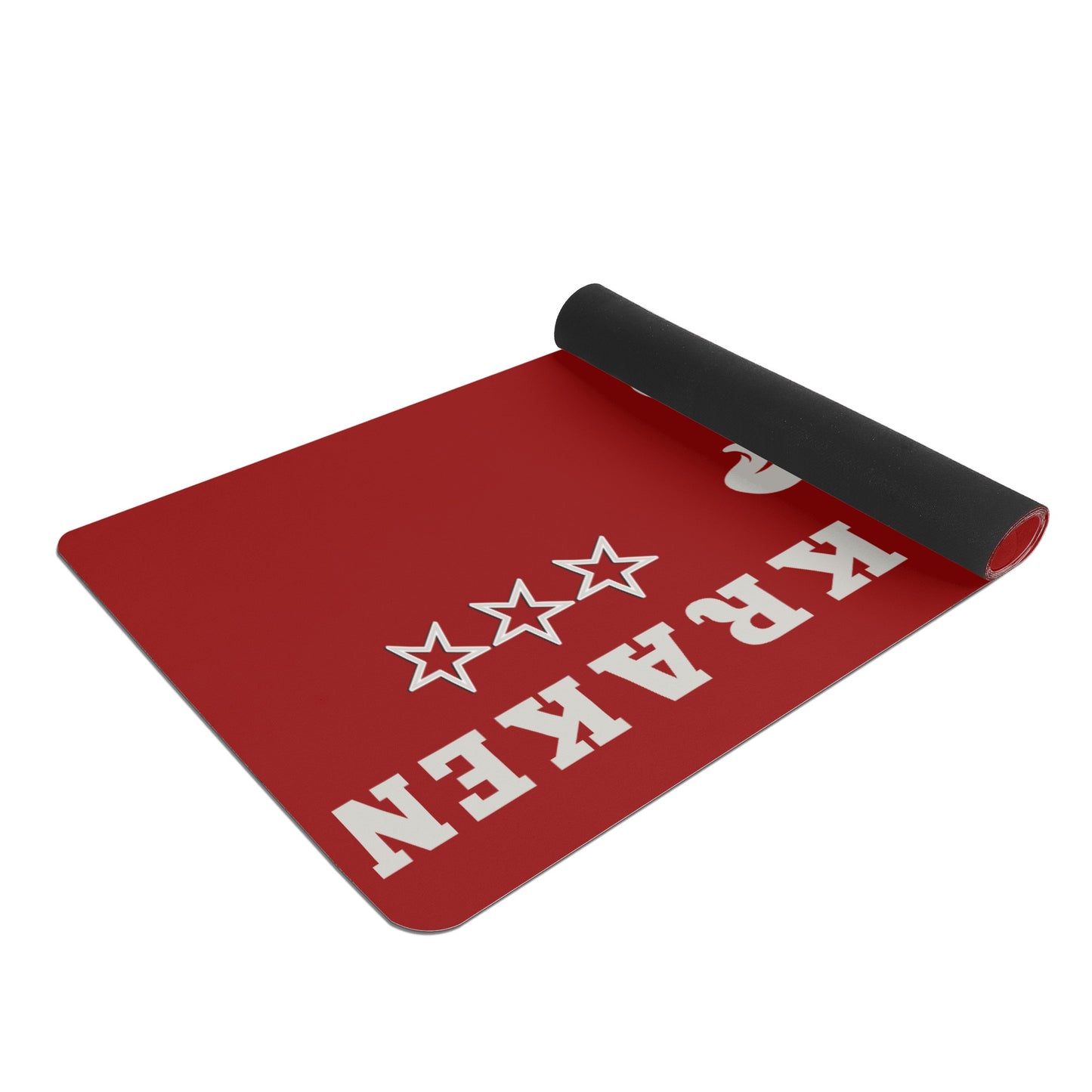 Star Kraken Maroon 4mm Rubber Yoga Mat