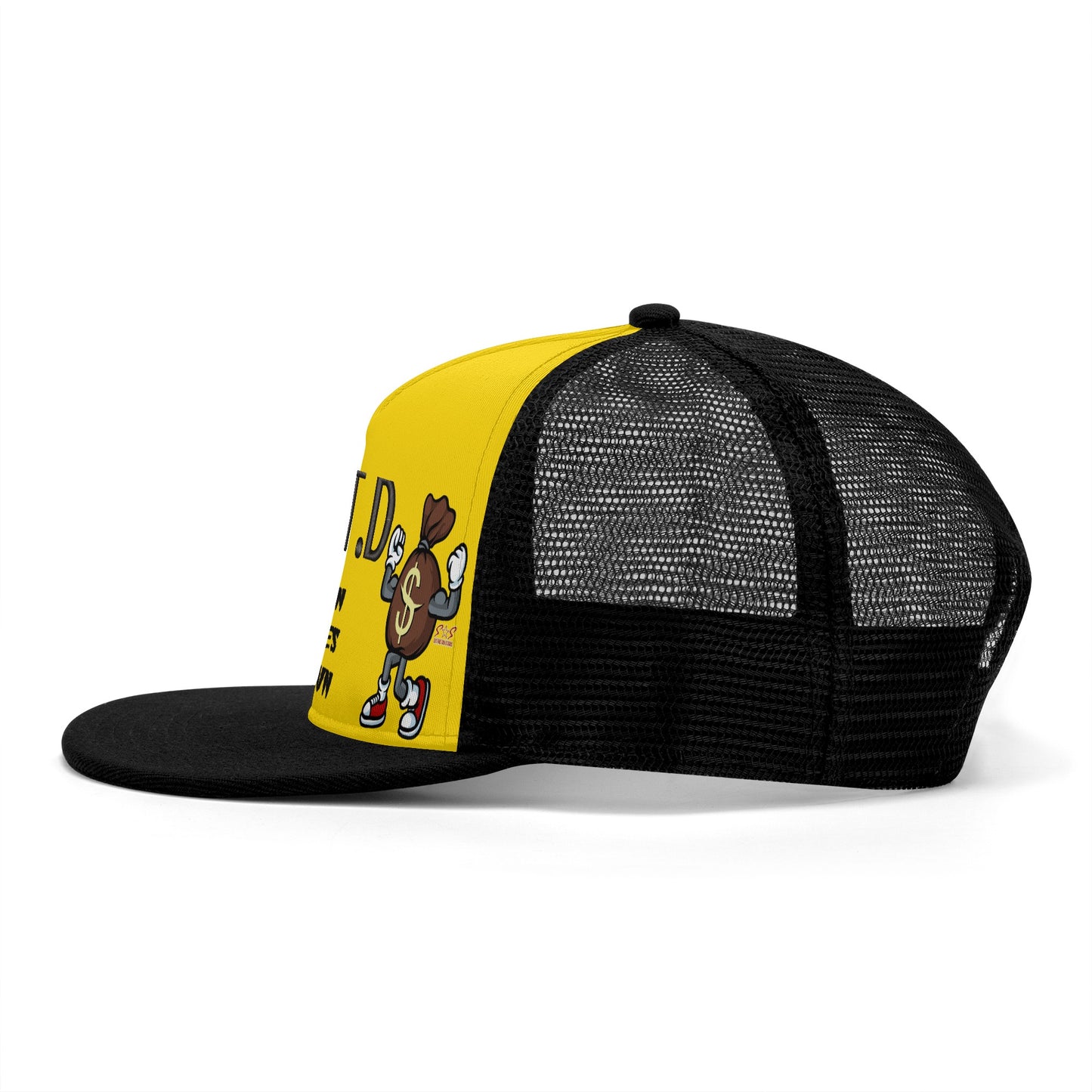 T.T.D (Ten Toes Down) Gold/Black Star Snap Backs