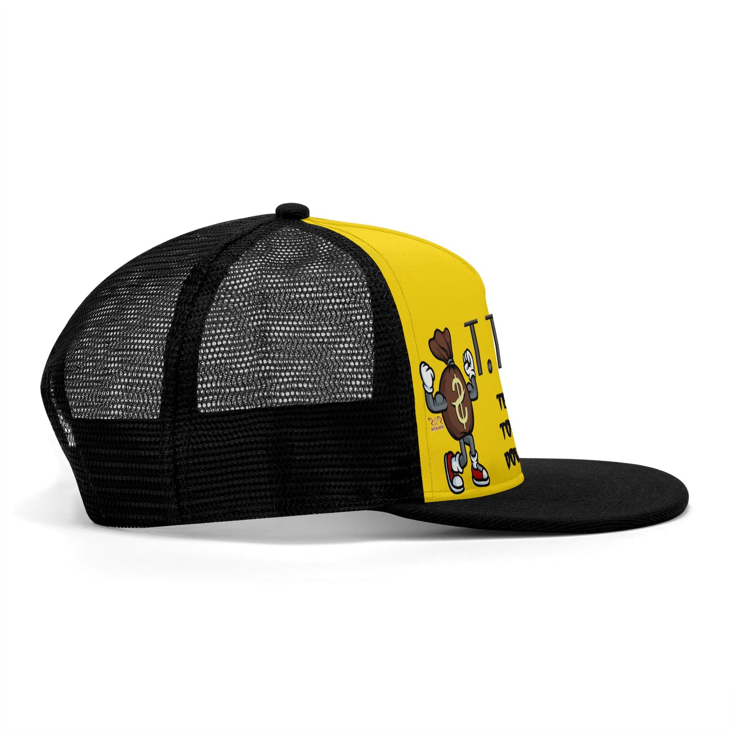 T.T.D (Ten Toes Down) Gold/Black Star Snap Backs