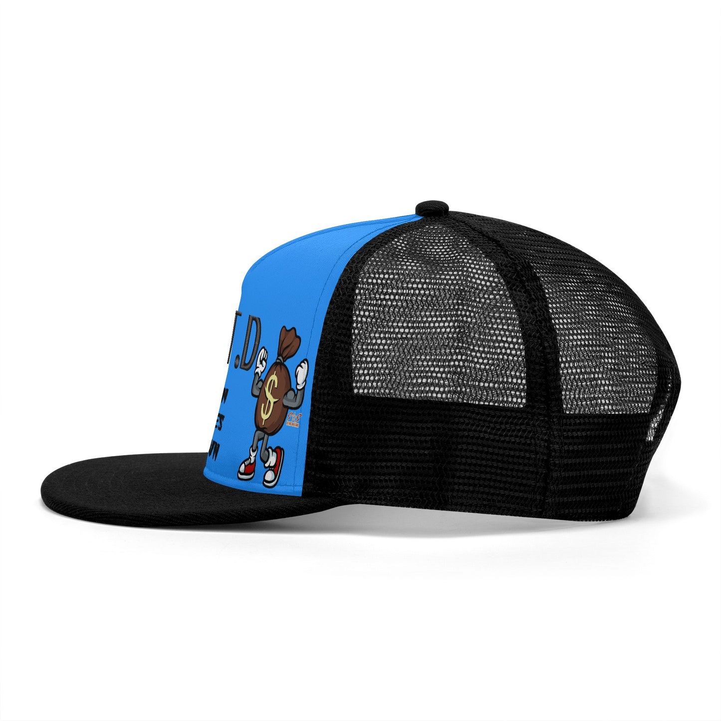 T.T.D (Ten Toes Down) Blue/Black Star Snap Backs