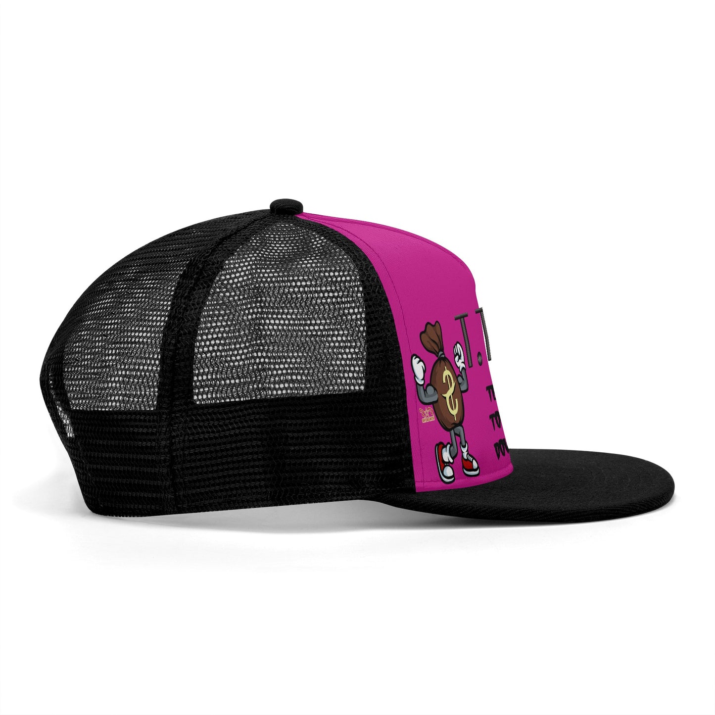 T.T.D (Ten Toes Down) Purple/Black Star Snap Backs