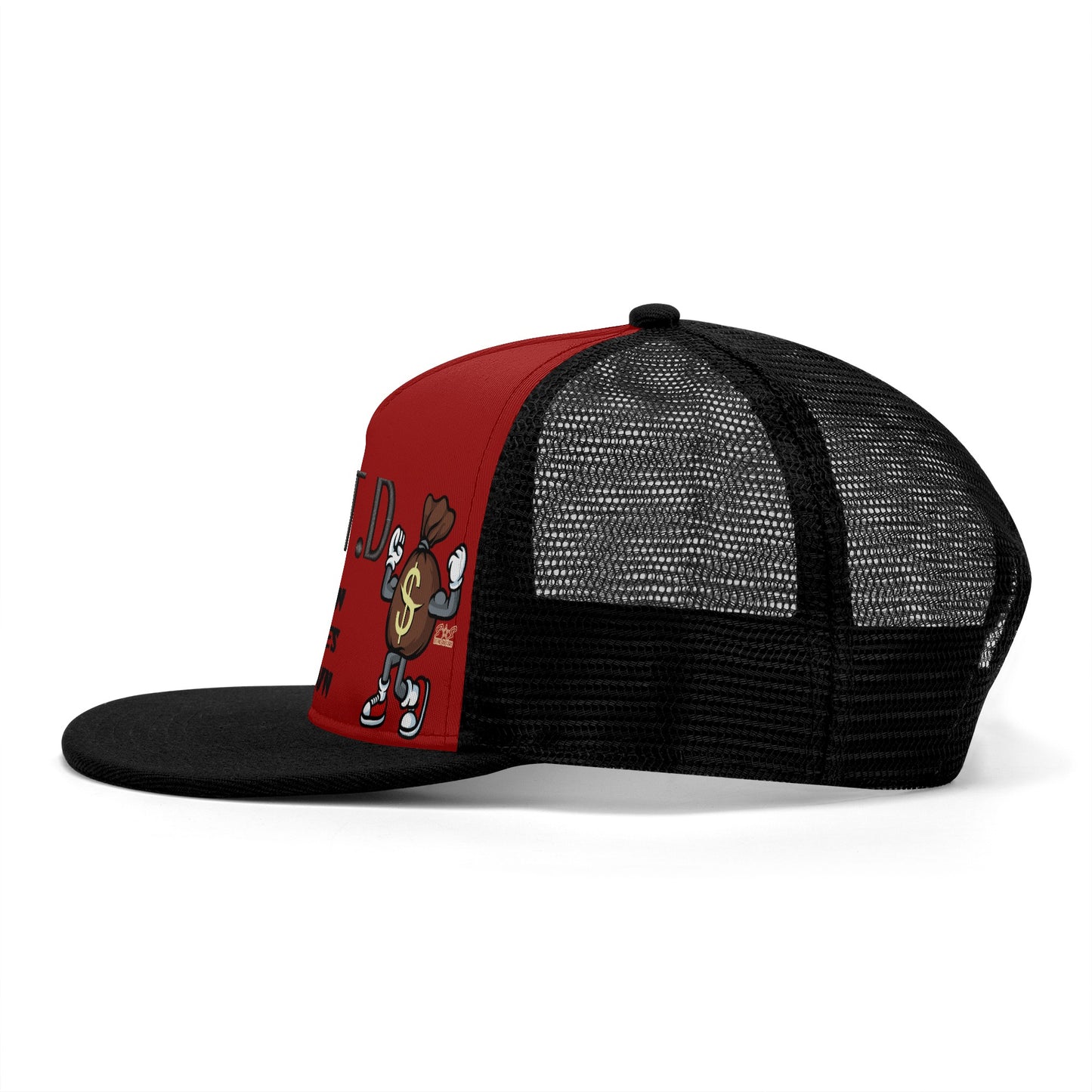 T.T.D (Ten Toes Down) Maroon/Black Star Snap Backs