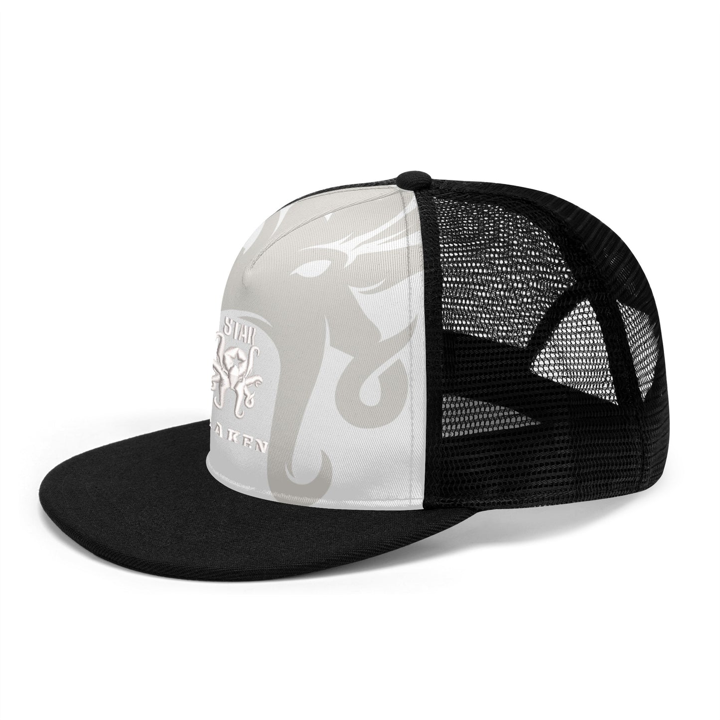 Star Kraken White/Black Star Snap Backs