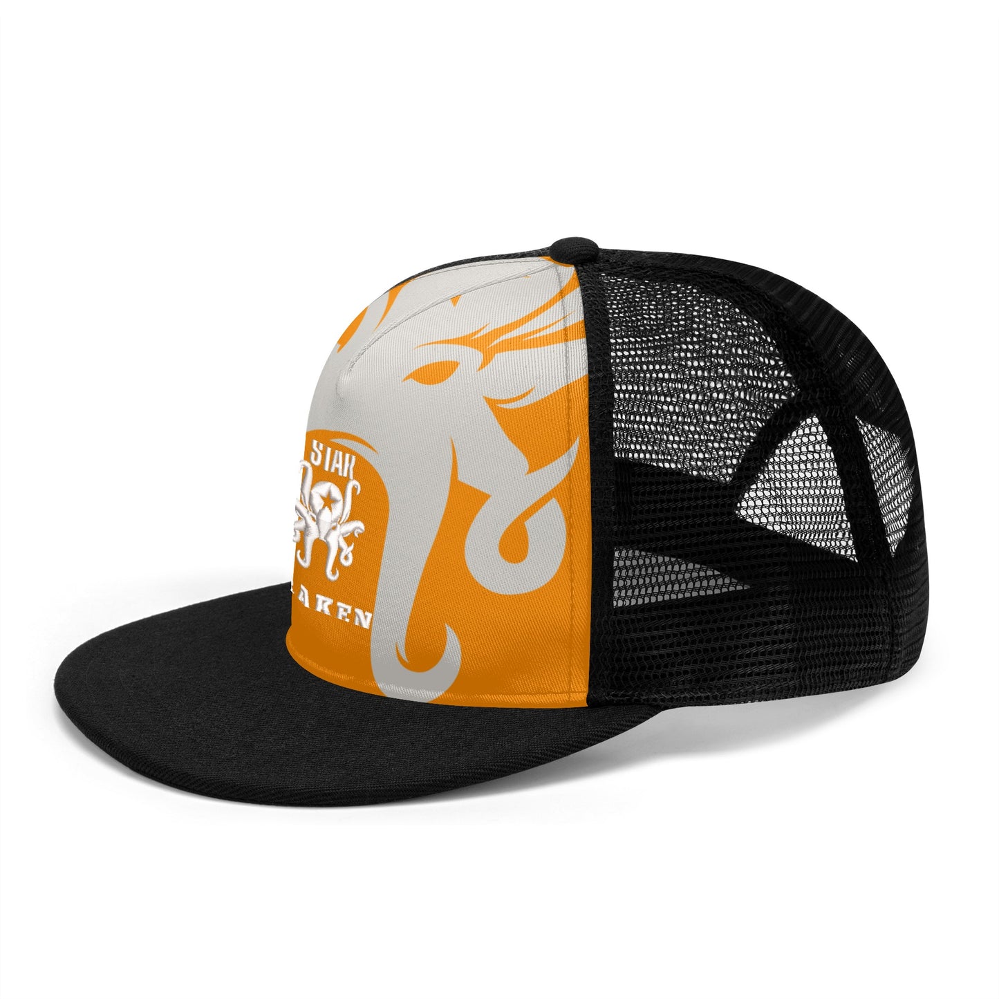 Star Kraken Orange/Black Star Snap Backs