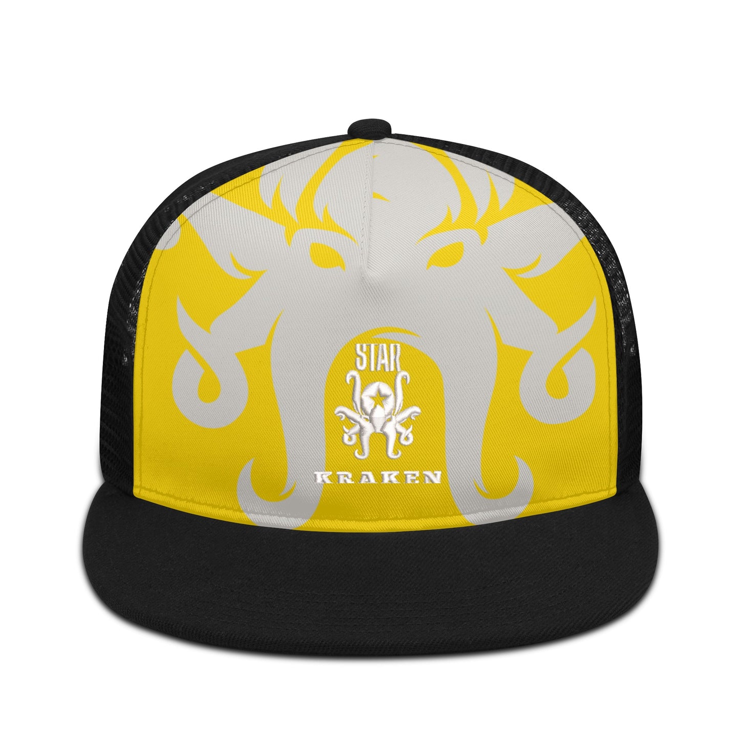 Star Kraken Gold/Black Star Snap Backs