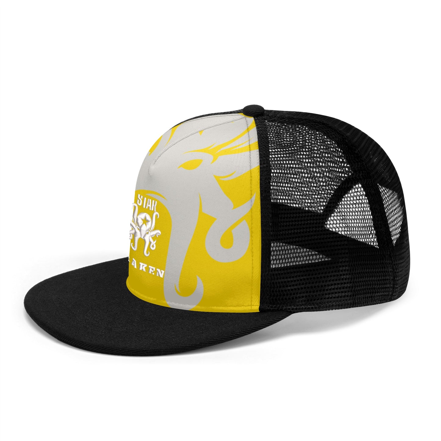 Star Kraken Gold/Black Star Snap Backs