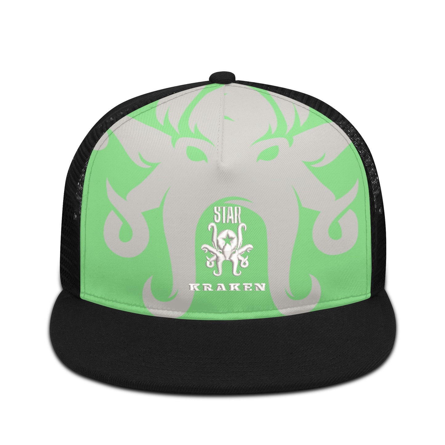 Star Kraken MintGreen/Black Star Snap Backs