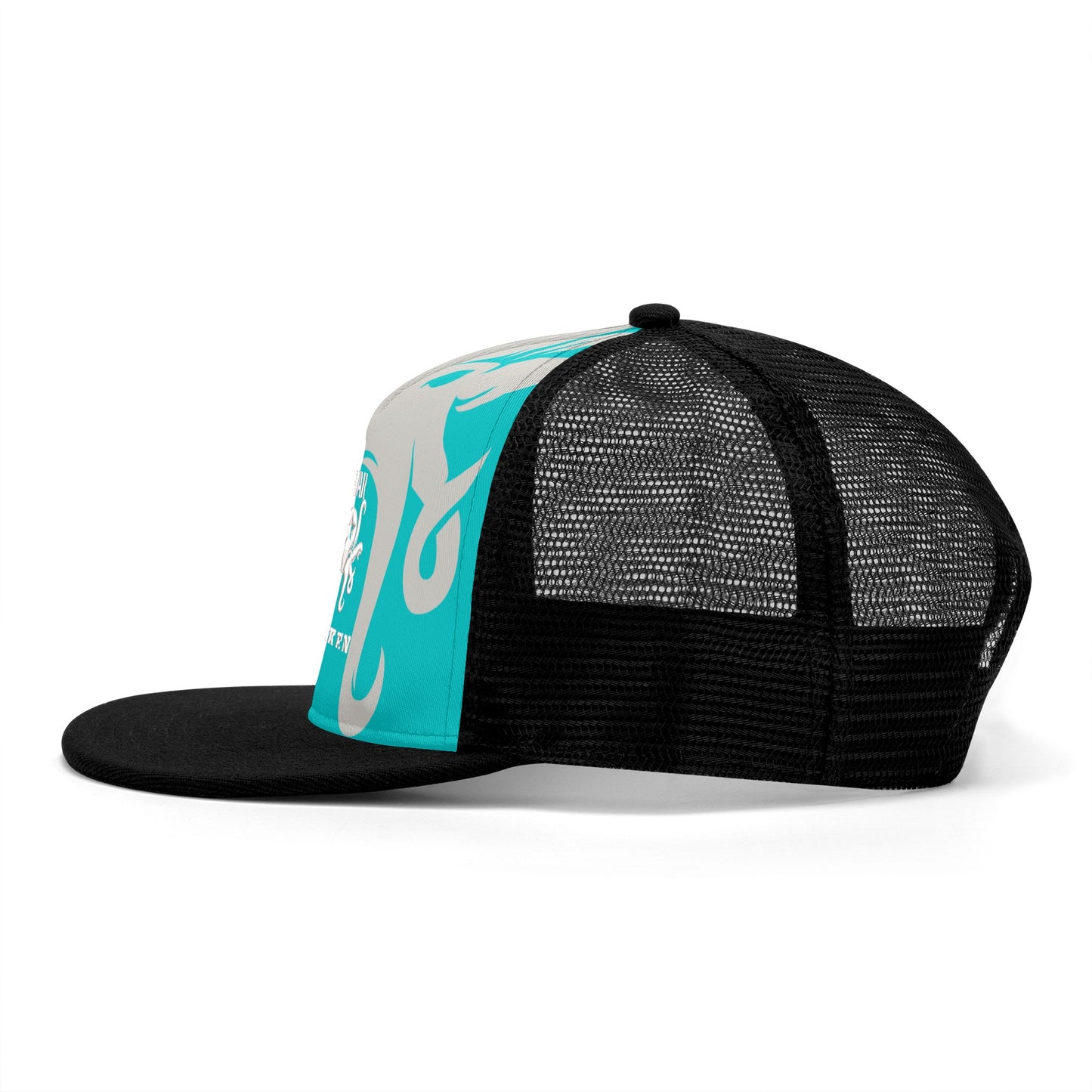 Star Kraken Turquoise/Black Star Snap Backs