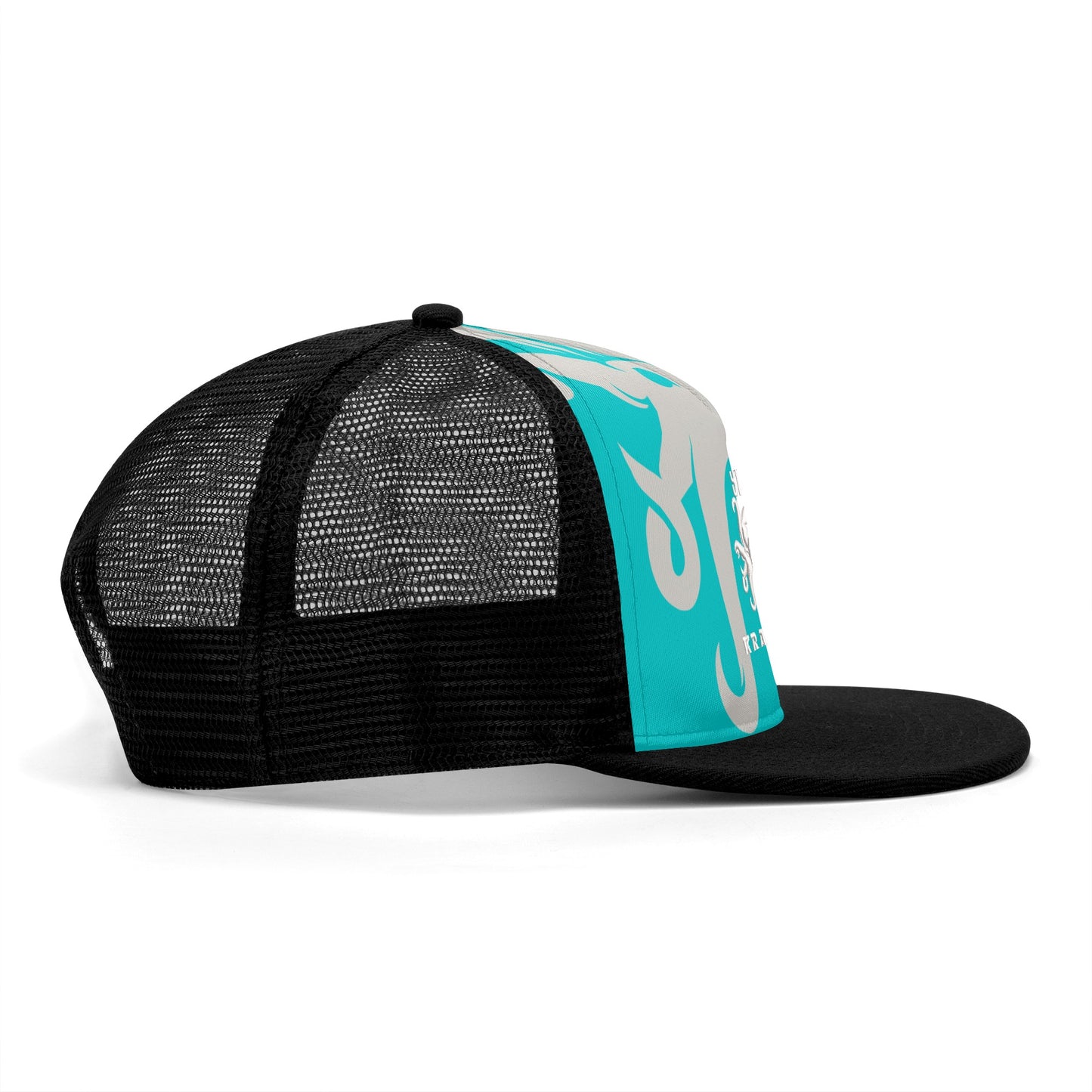 Star Kraken Turquoise/Black Star Snap Backs