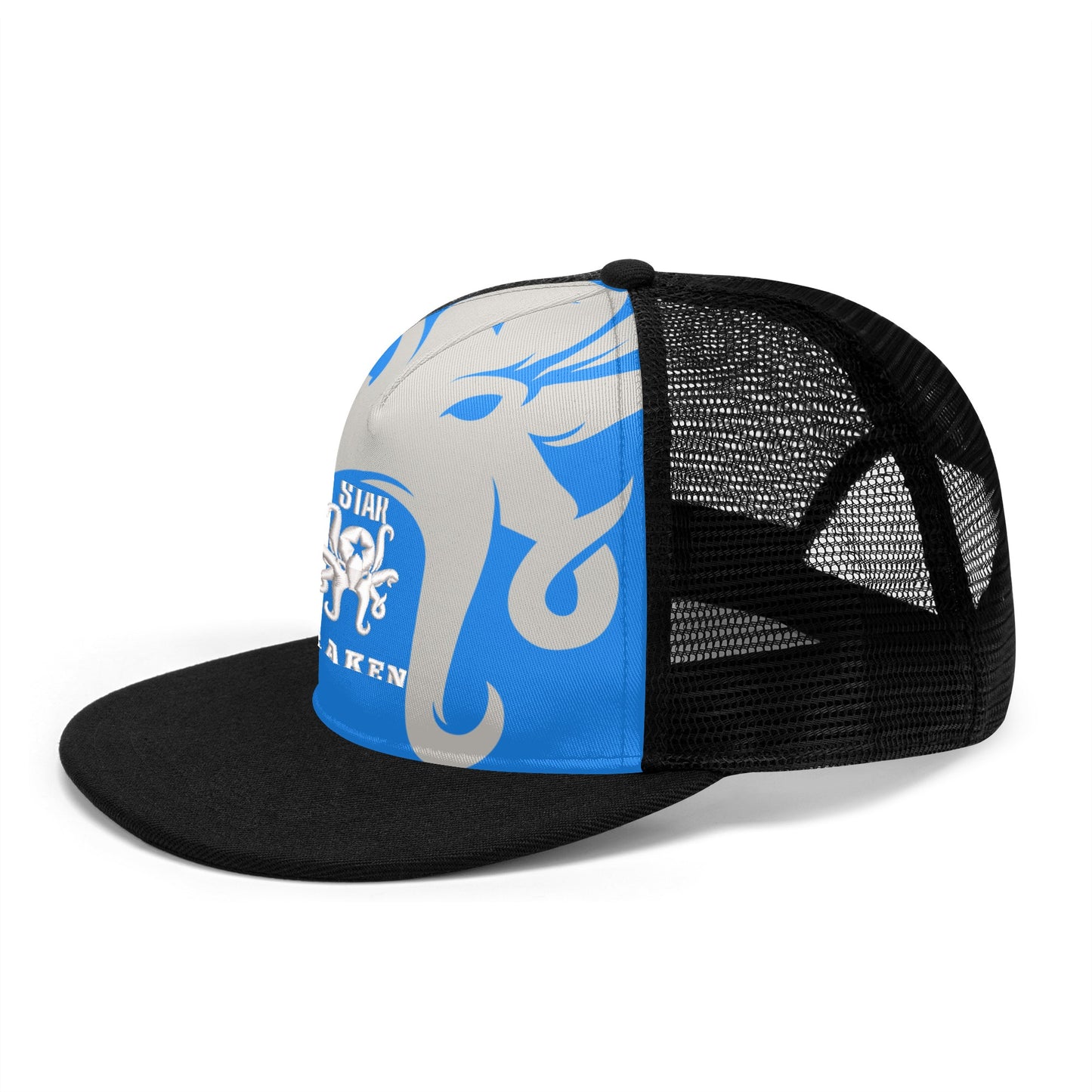 Star Kraken Blue/Black Star Snap Backs