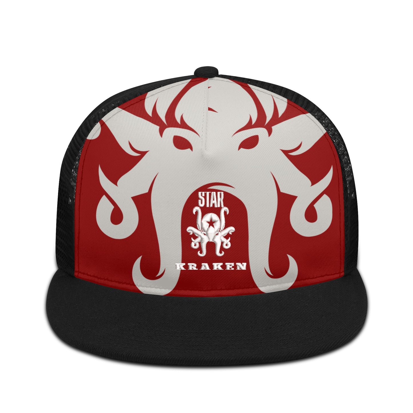 Star Kraken Maroon/Black Star Snap Backs