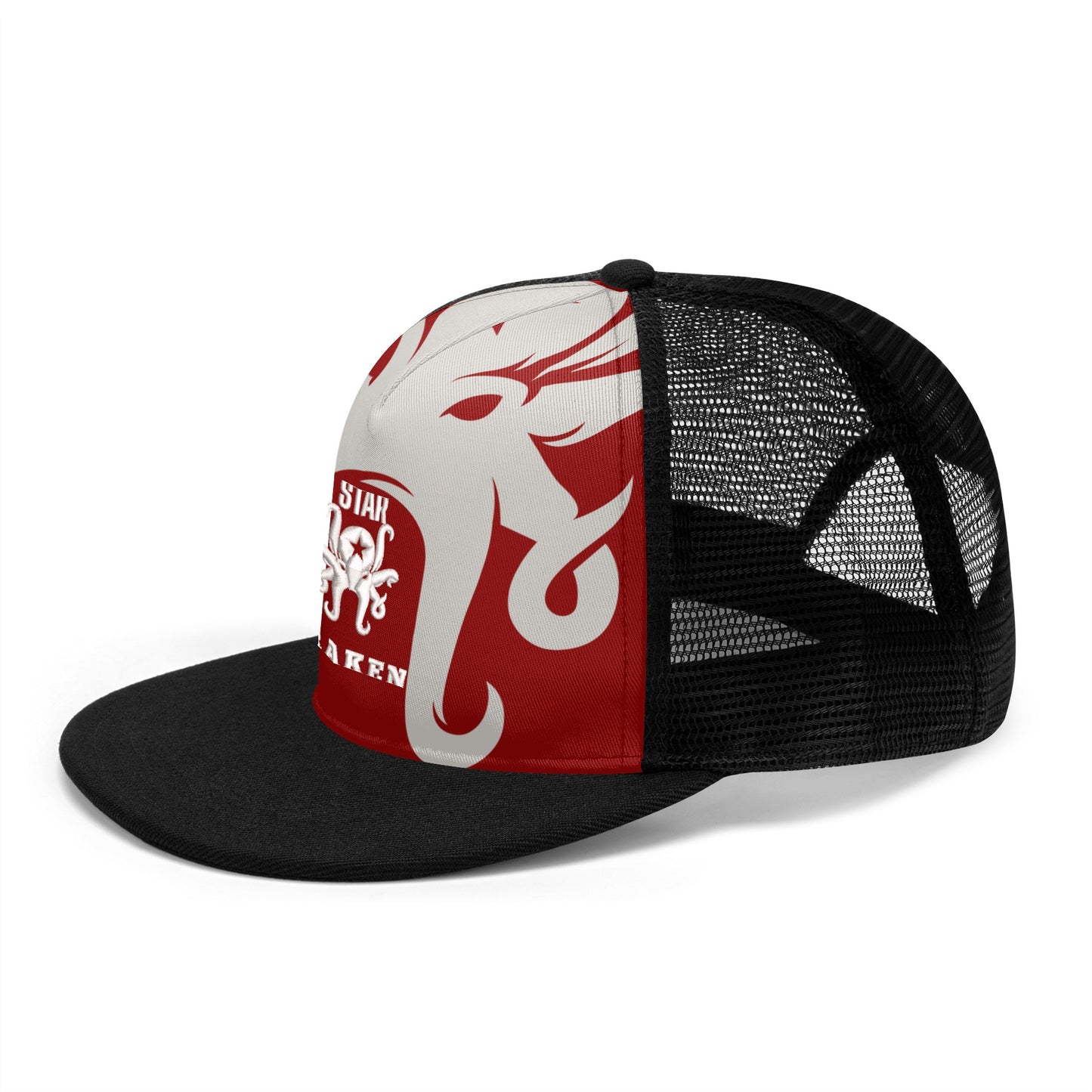 Star Kraken Maroon/Black Star Snap Backs