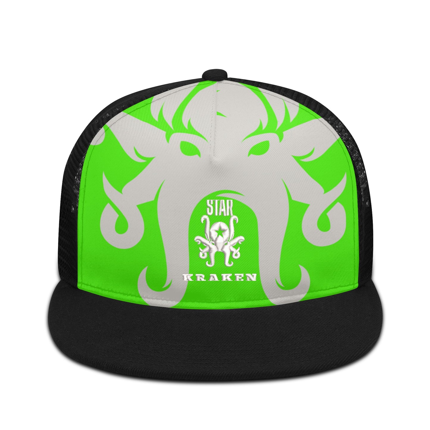 Star Kraken GooGreen/Black Star Snap Backs