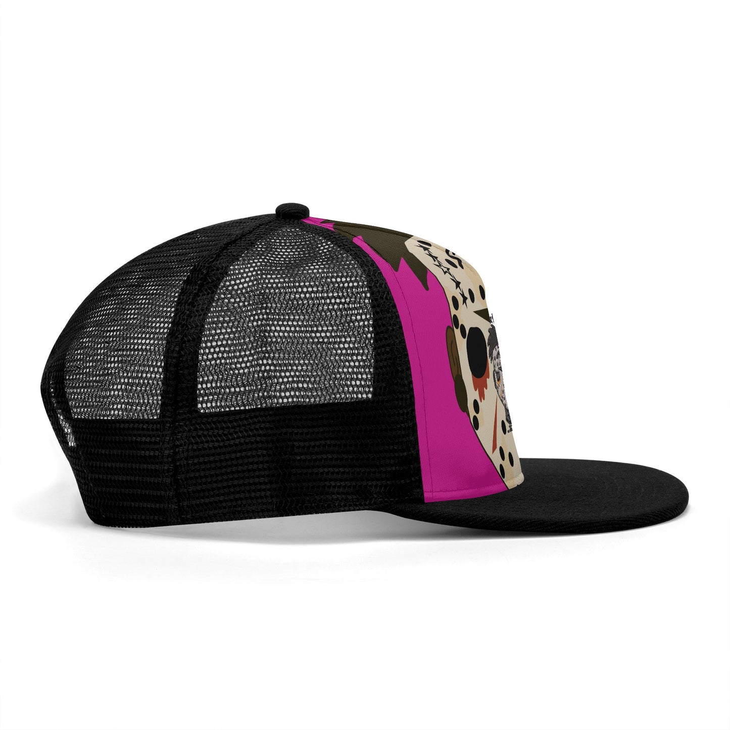 No Face, No Case Purple/Black Star Snap Backs