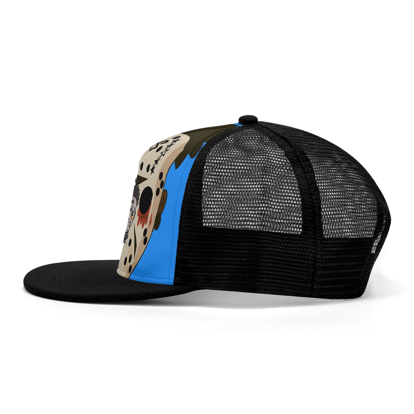 No Face, No Case Blue/Black Star Snap Backs