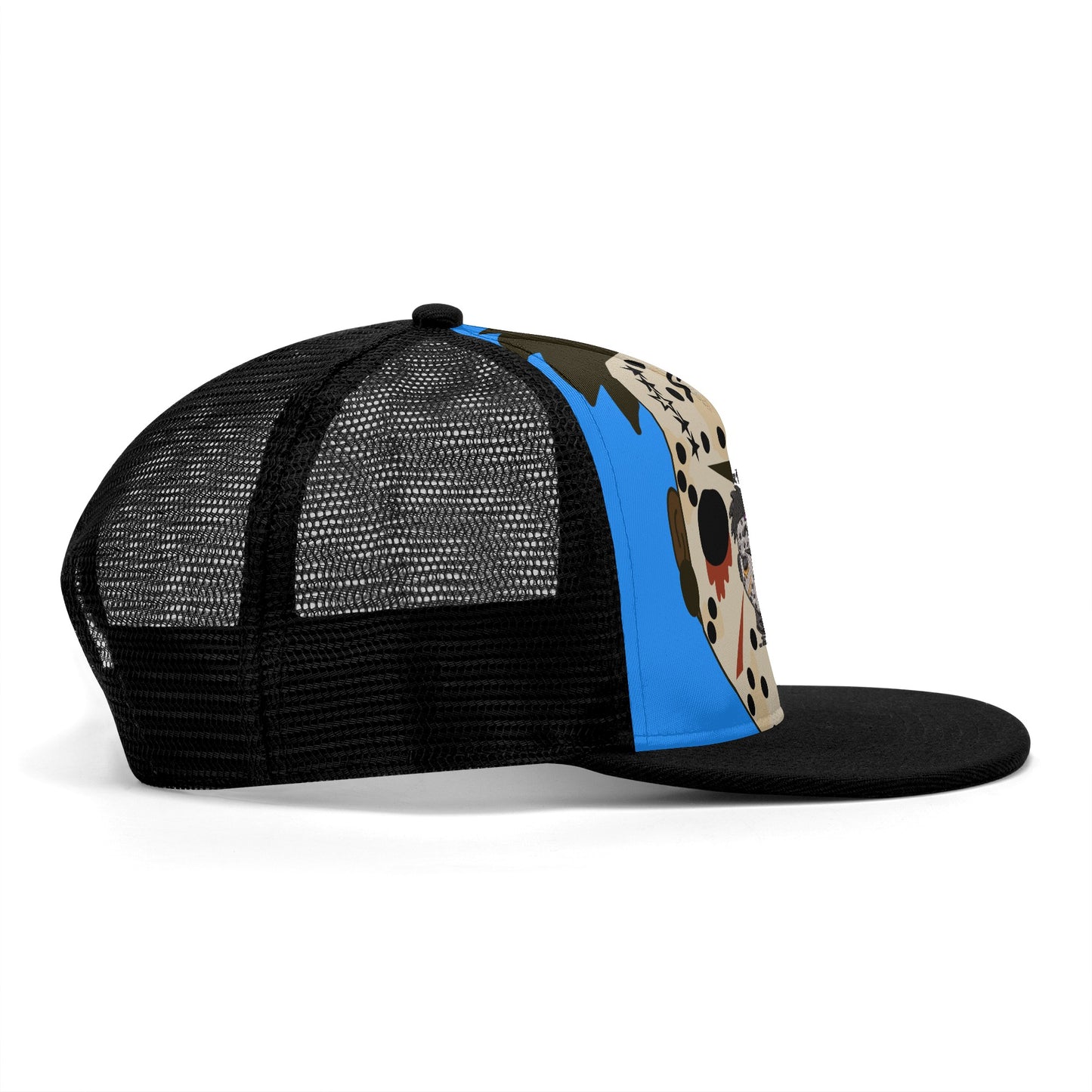 No Face, No Case Blue/Black Star Snap Backs