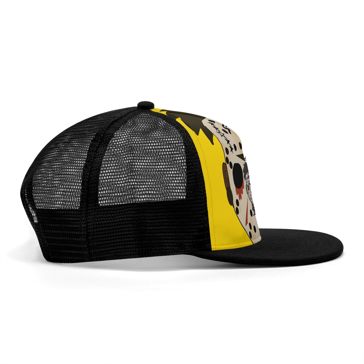 No Face, No Case Gold/Black Star Snap Backs