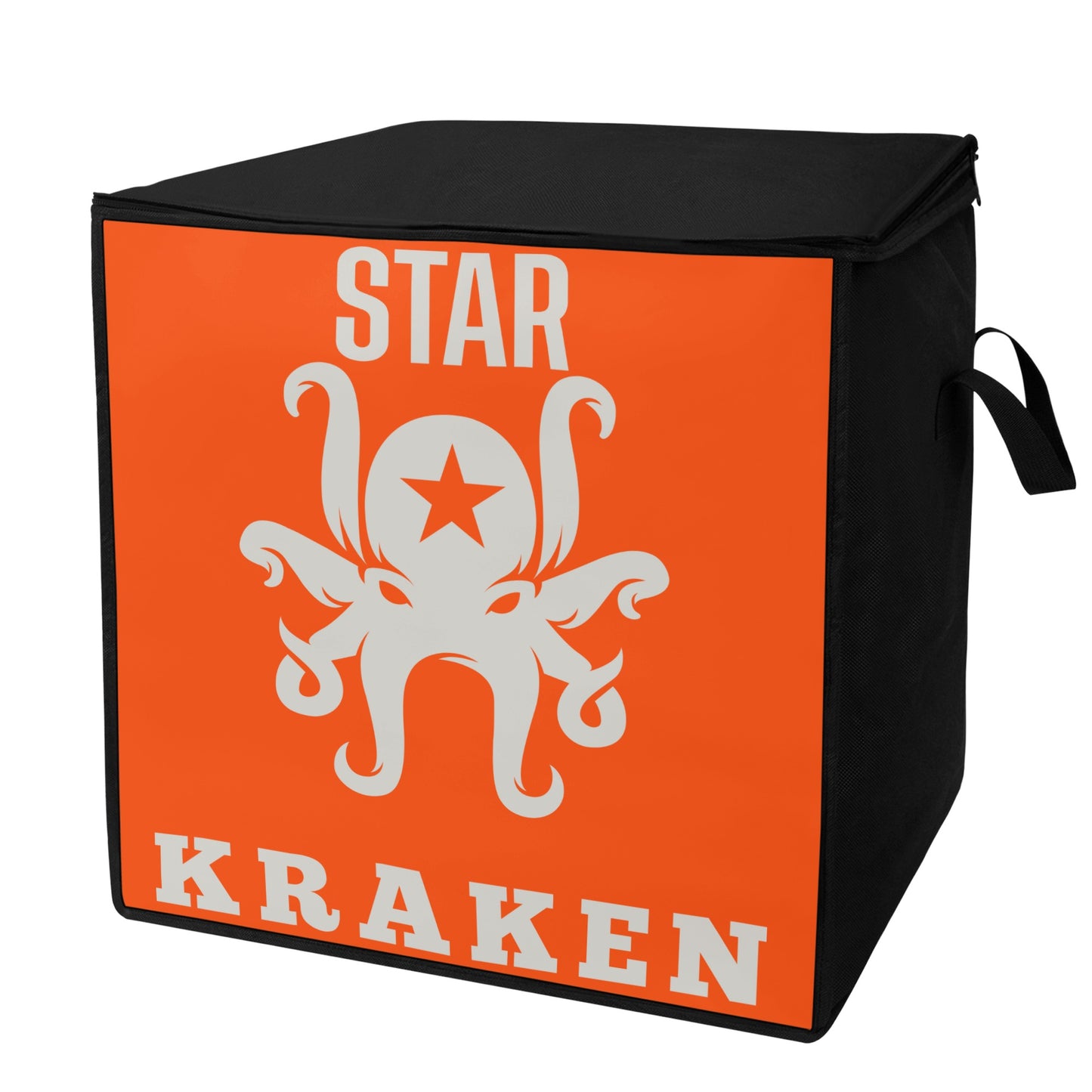 Star Kraken Dark Orange Bedding Storage Box Bag