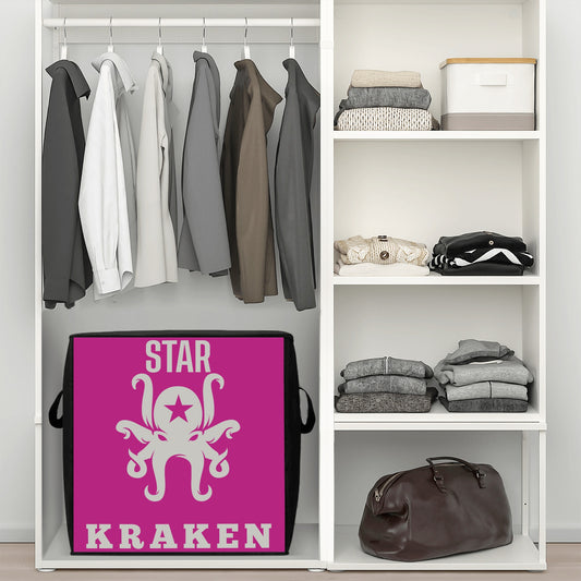 Star Kraken Purple Bedding Storage Box Bag