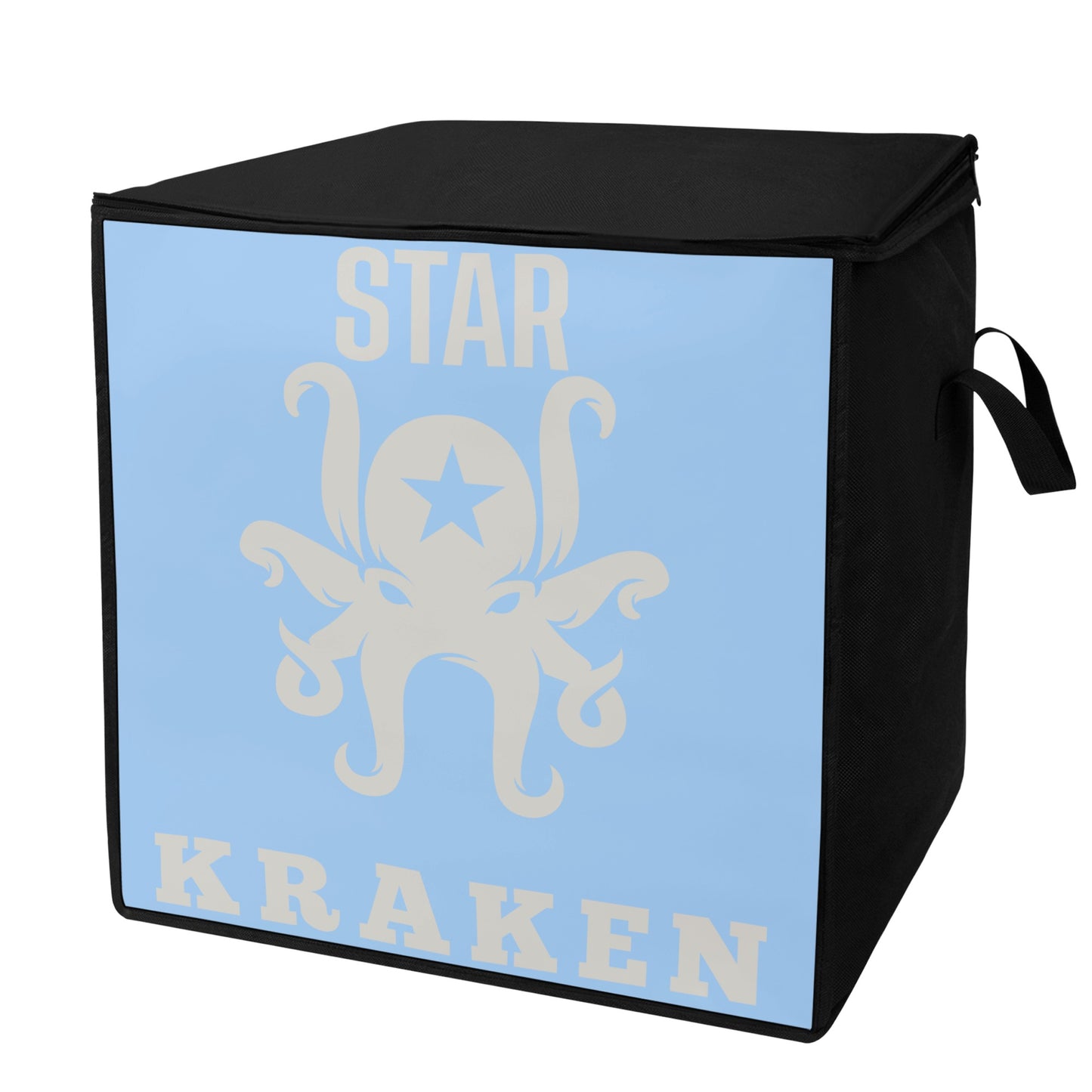 Star Kraken Sky Blue Bedding Storage Box Bag