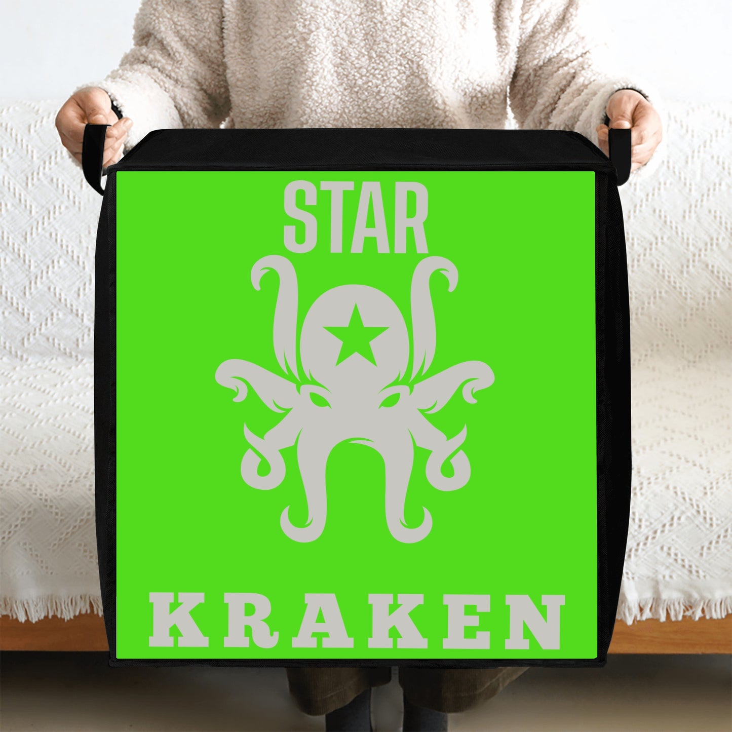 Star Kraken Goo Green Bedding Storage Box Bag