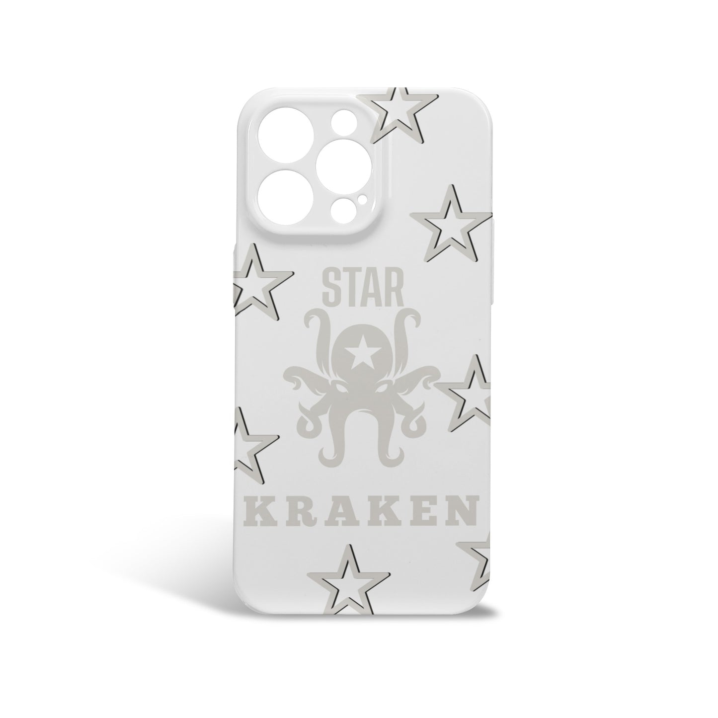 Star Kraken White IPhone 15 Pro Max Phone Case Protector