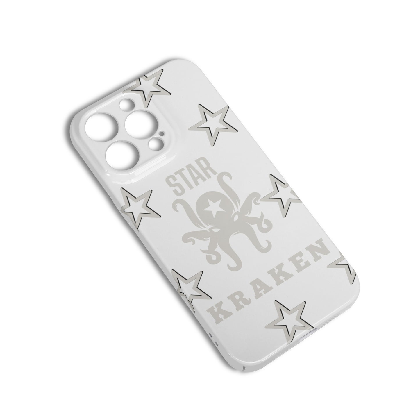 Star Kraken White IPhone 15 Pro Max Phone Case Protector