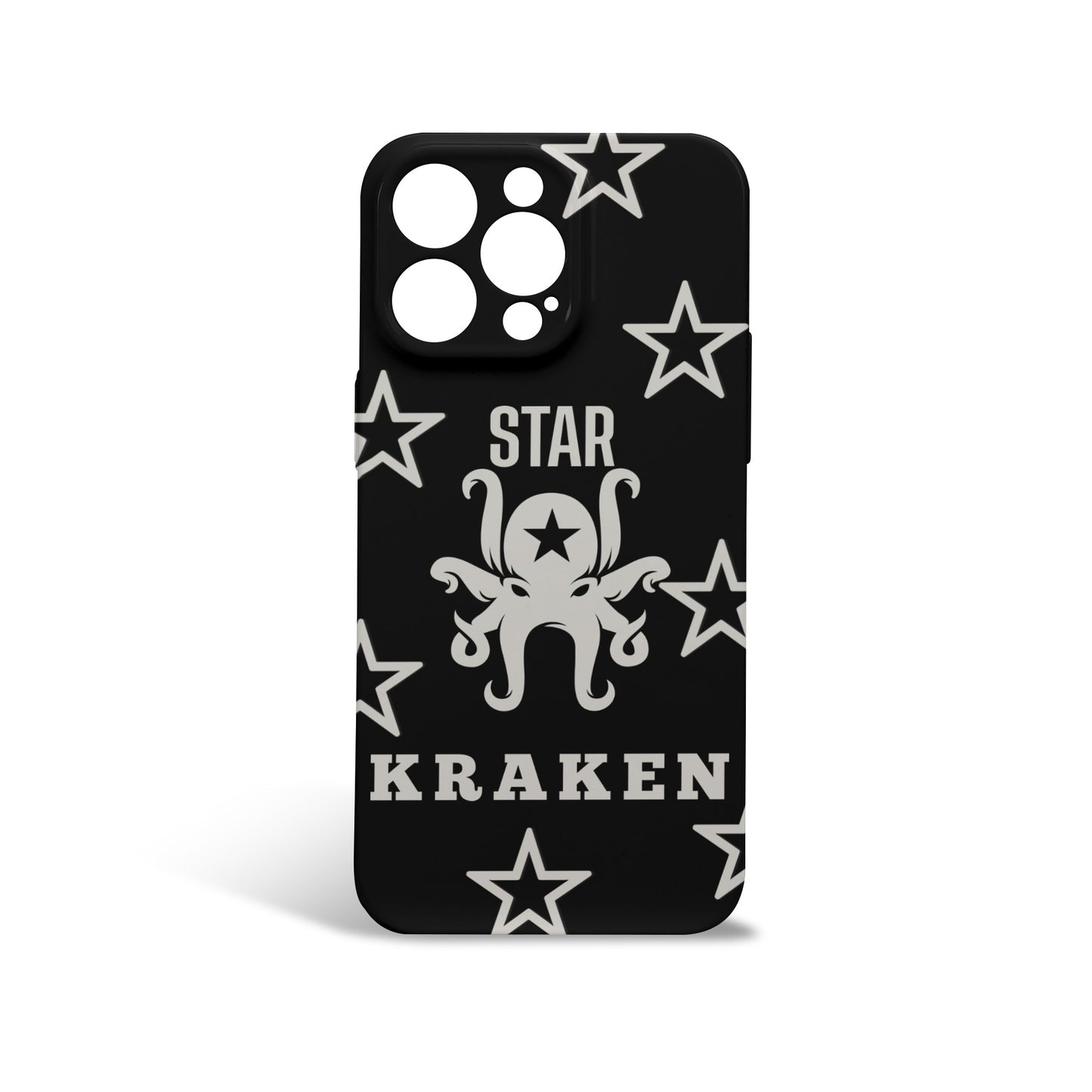 Star Kraken Black IPhone 15 Pro Max Phone Case Protector