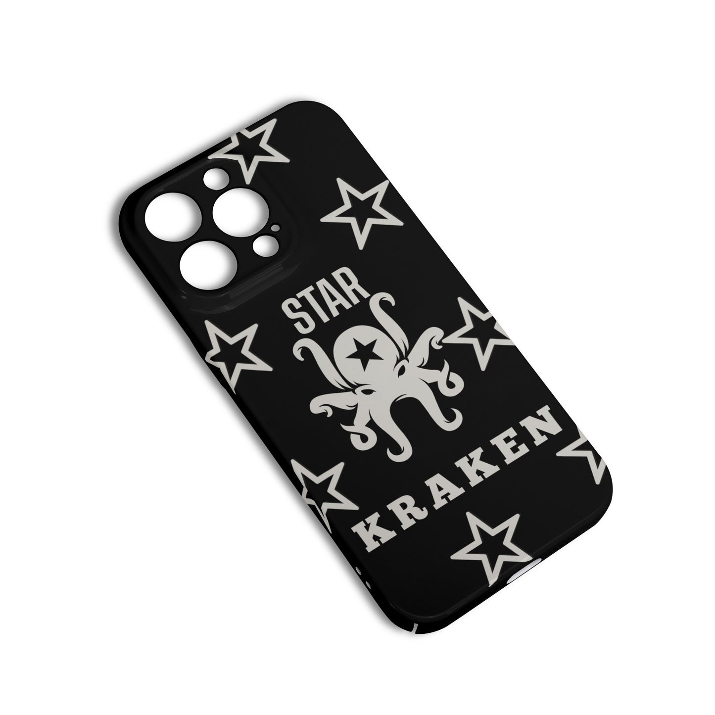 Star Kraken Black IPhone 15 Pro Max Phone Case Protector