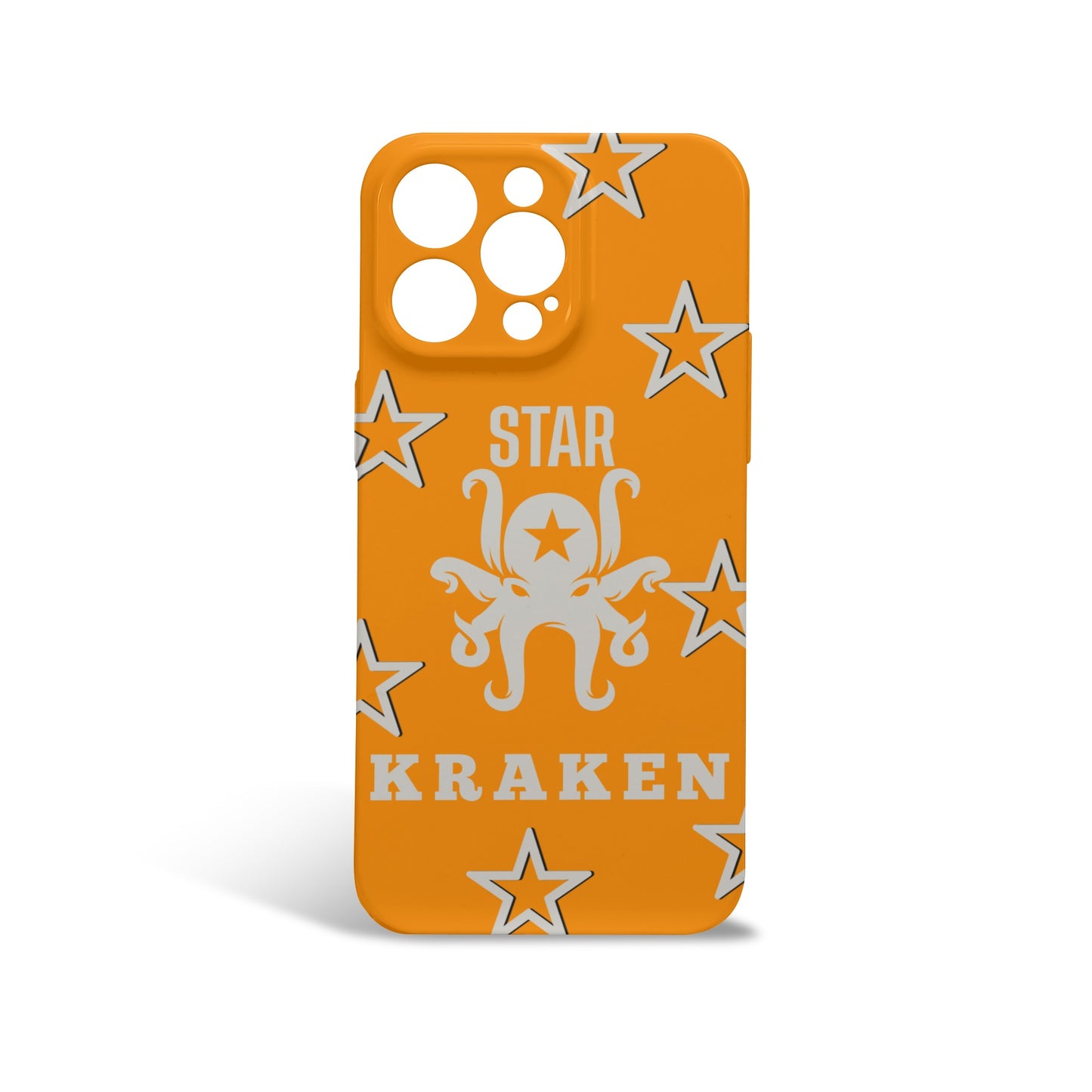 Star Kraken Orange IPhone 15 Pro Max Phone Case Protector