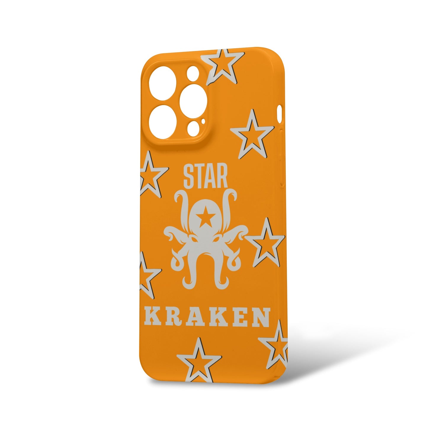 Star Kraken Orange IPhone 15 Pro Max Phone Case Protector