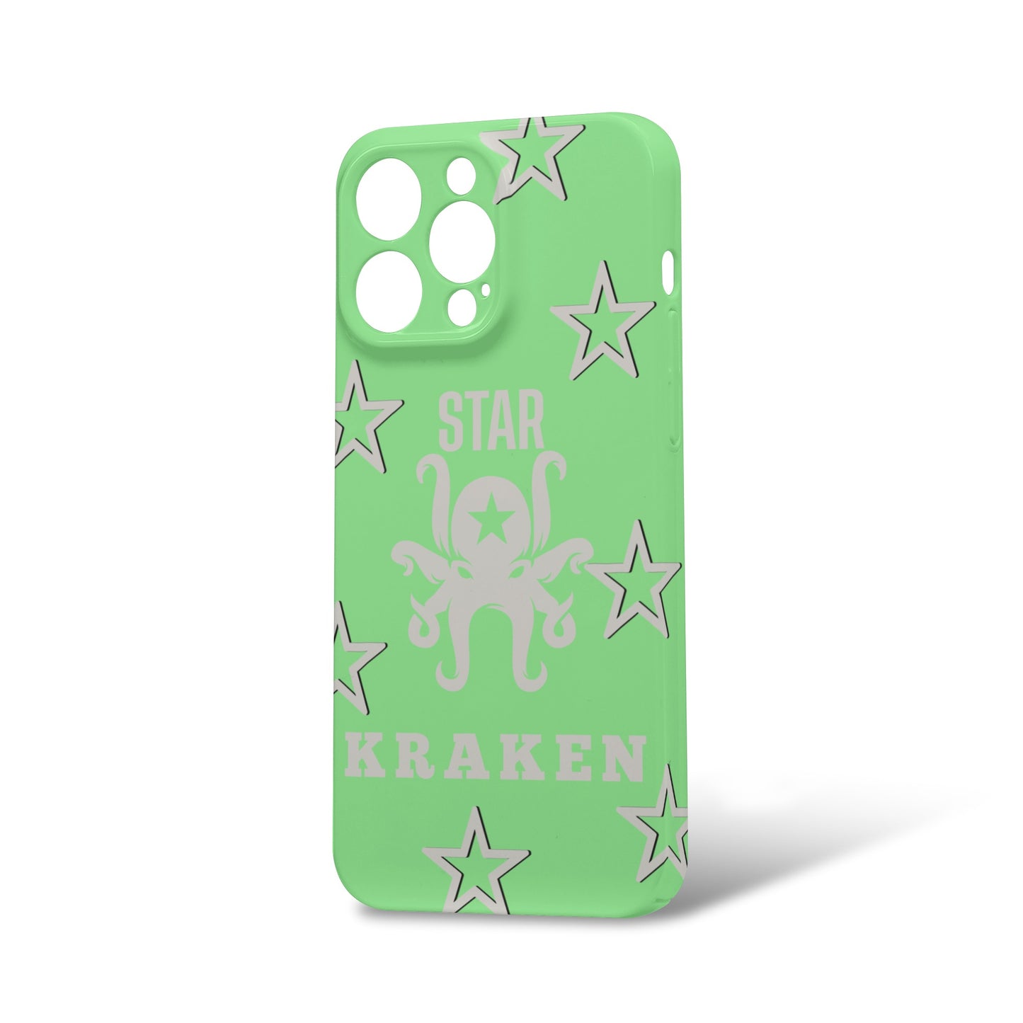 Star Kraken Mint Green IPhone 15 Pro Max Phone Case Protector