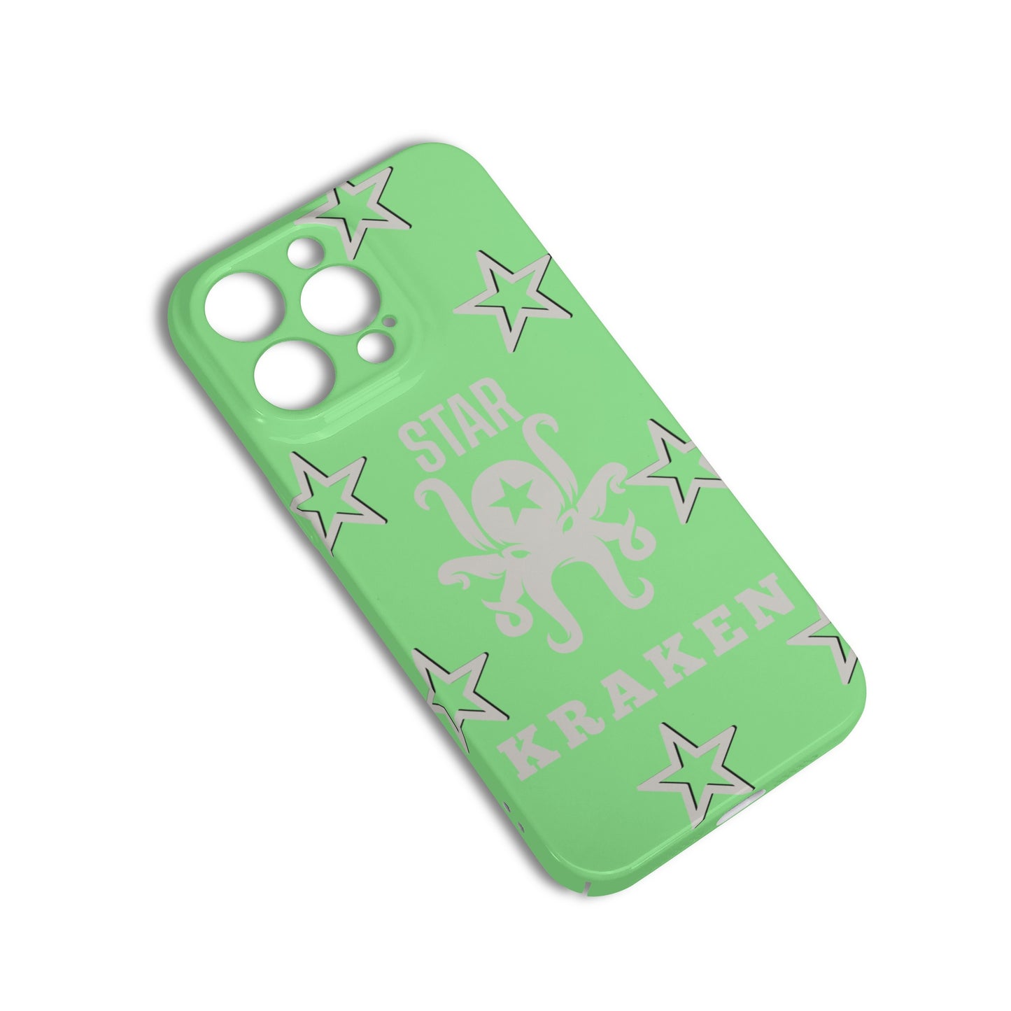 Star Kraken Mint Green IPhone 15 Pro Max Phone Case Protector