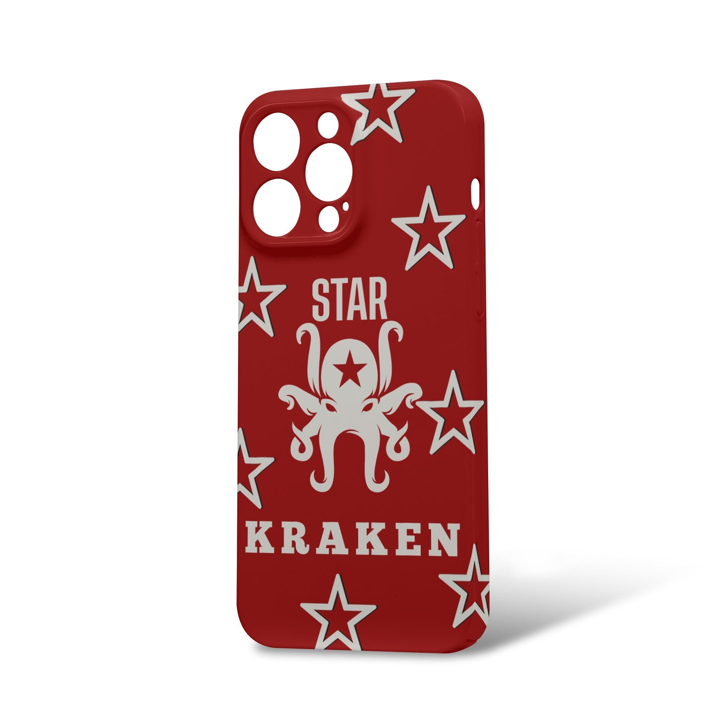 Star Kraken Maroon IPhone 15 Pro Max Phone Case Protector