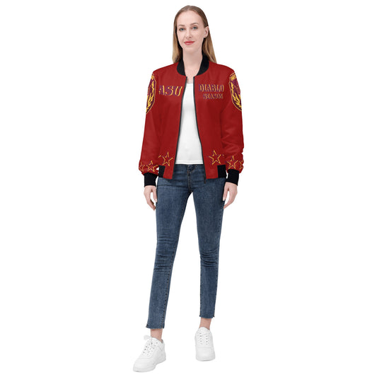 Sun Devils Stars Edition Womens Maroon Zip Up Jacket