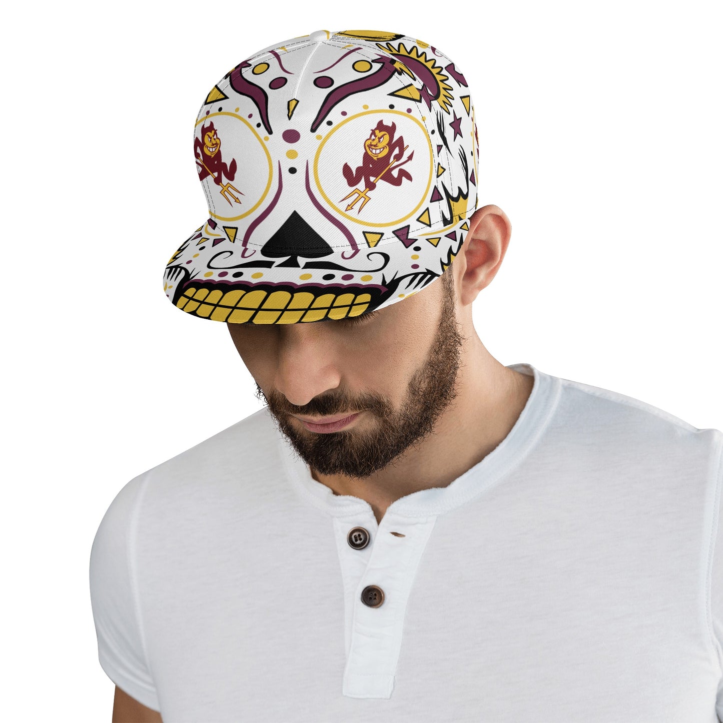 Sun Devil S.O.S Edition White Snapbacks