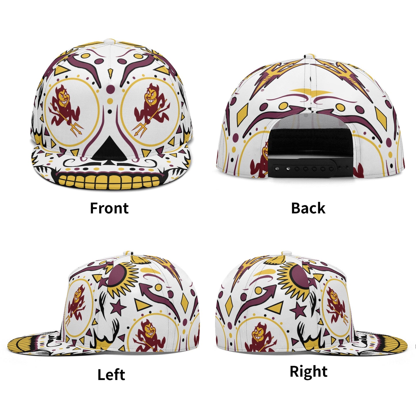 Sun Devil S.O.S Edition White Snapbacks