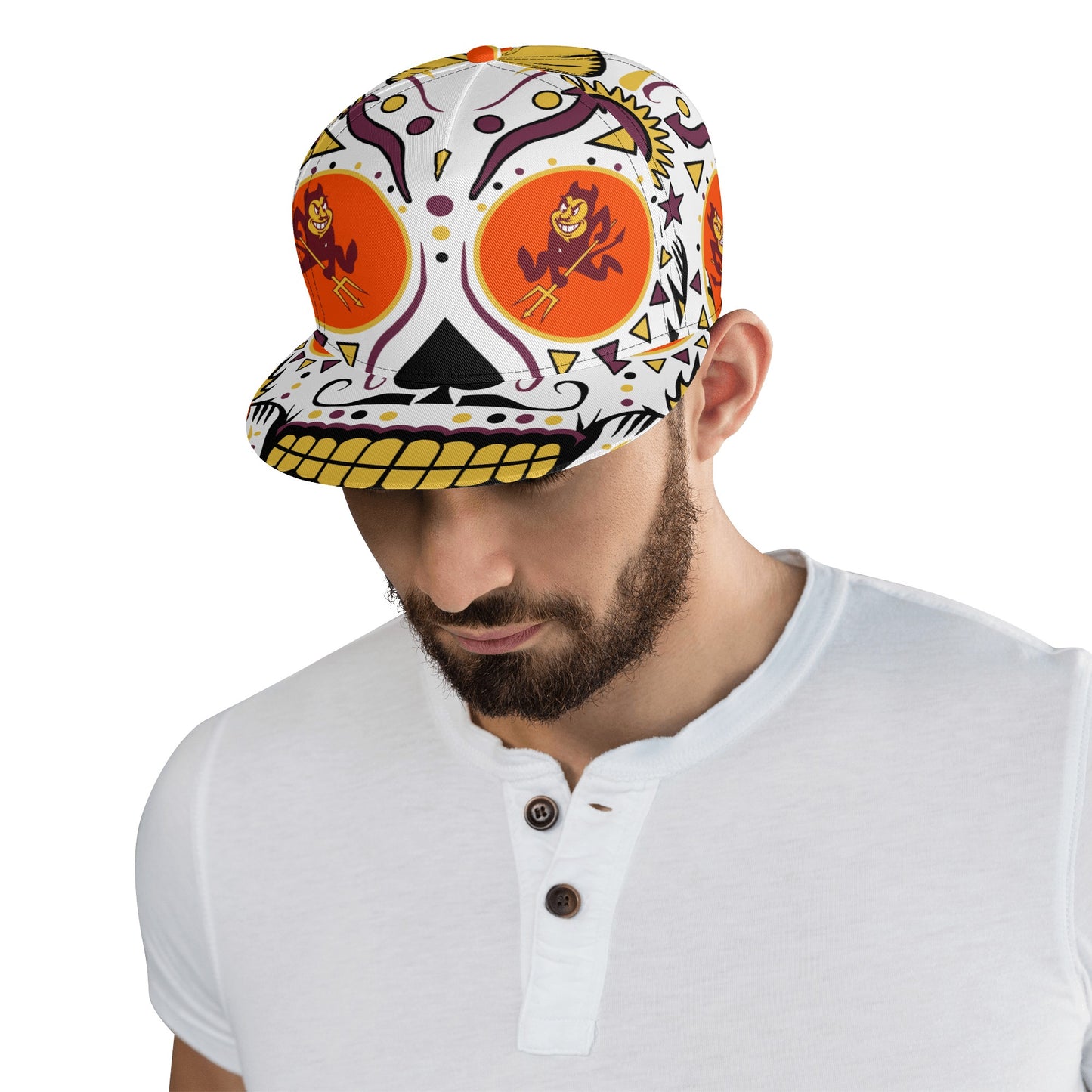 Sun Devil S.O.S Edition Dark Orange Snapbacks