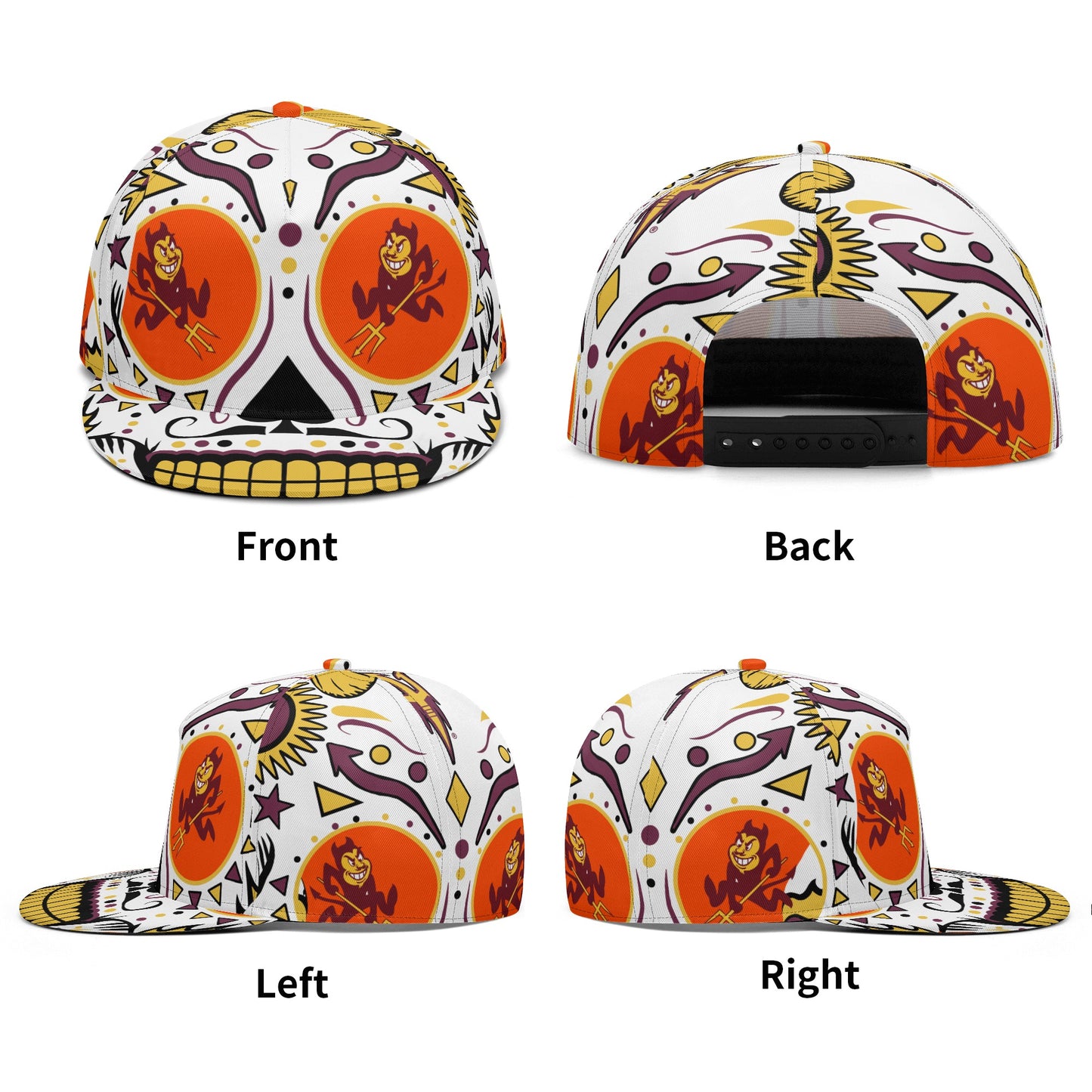 Sun Devil S.O.S Edition Dark Orange Snapbacks