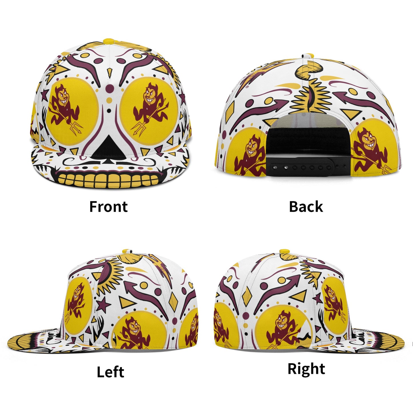 Sun Devil S.O.S Edition White Snapbacks