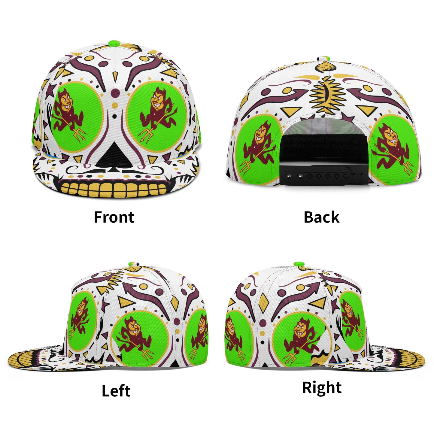 Sun Devil S.O.S Edition Goo Green Snapbacks