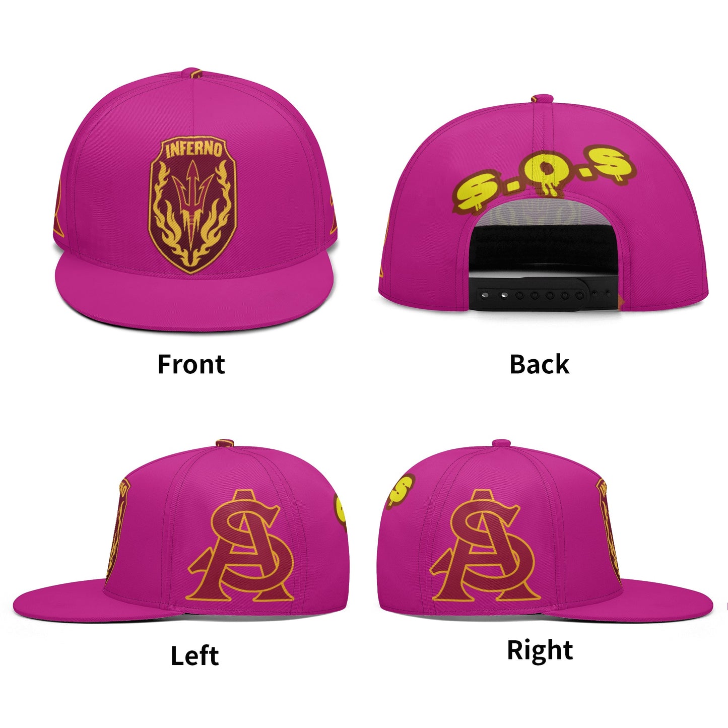 Sun Devil S.O.S Edition Purple Snapbacks